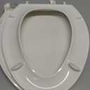 KOHLER 4734-RL-96 Rutledge ReadyLatch Soft Close Elongated Toilet Seat, Quiet-Close Lid, Grip-Tight Bumpers, Installation Hardware, Home Essentials, Biscuit