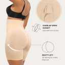 SHAPELLX Shapewear Tummy Control Shorts for Women Seamless High Waisted Body Shaper Thigh Slimming Underwear Girdle (Beige, M)