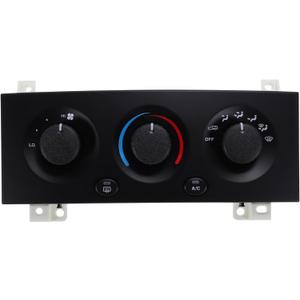 A/C Heater Climate Control Switch Module Panel for Jeep Grand Cherokee 01-04 HVAC Climate Temp Unit No.55115904AB/55115904AC/599-226/599226/P55115904