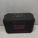 ZEALOT 120W Bluetooth Speaker, Wireless Speakers IPX6 Waterproof Loud Bluetooth Subwoofer Speaker with LED Light, 40H Playtime, Custom EQ, Portable Wireless Stereo Paired Speakers for Outdoor, Party (Black)