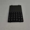 Monthly Pill Organizer Once a Day - 30 Day Pill Organizer Box - Squeeze to Open - Large Compartments Portable Case for Travel, Month Pill Cases Medicine Organizer for Vitamin (Black)