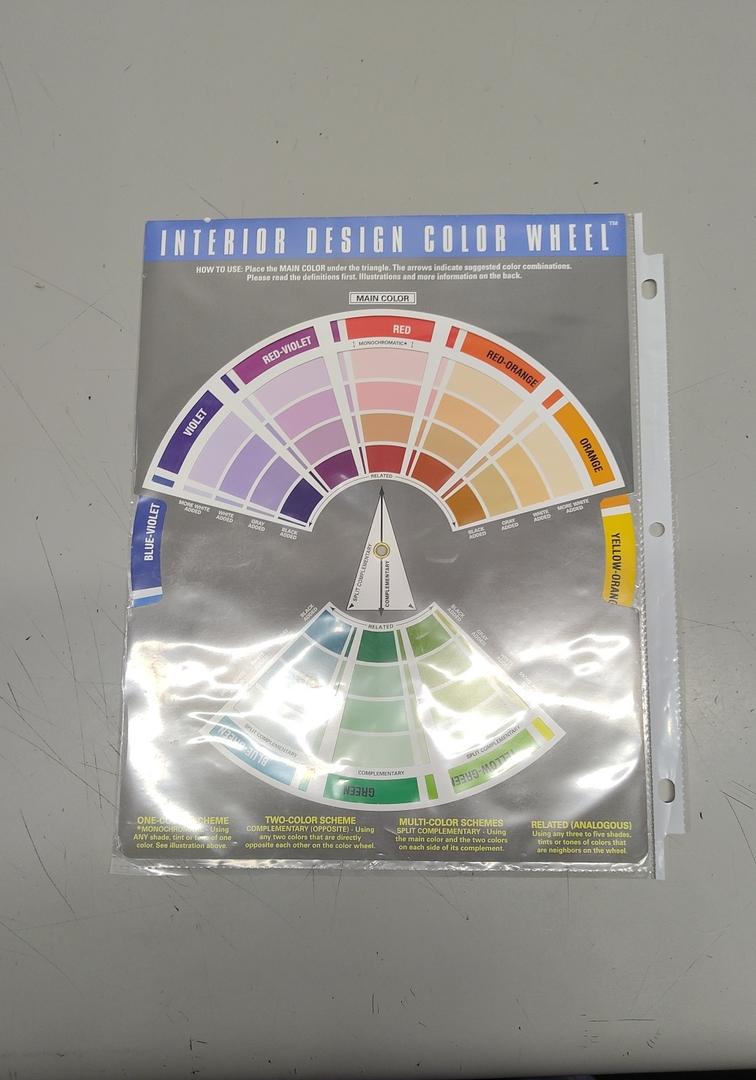 Color Wheel Company Interior Design Wheel