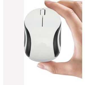 Wireless Mouse Mini Small Cute Pocket Portable Compact Travel USB Tiny Optical Little Mice 3 Buttons 1000 DPI Cordless Mouse for PC Laptop Computer MacBook Kids Girl Boy Women Small Hands Gift(White)