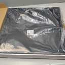 1818 inches Oversized Black Acrylic Ottoman Tray Extra Large Decorative Tray Spill-Proof Serving Trays with Handles King-Size Safe Edge Organizer for Coffee Table Countertop Breakfast