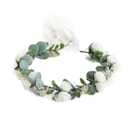 Flower Crown Floral Wreath Headband Floral Crown Wedding Festivals Photo Props Headpiece F01