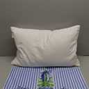 SPBL&L Blue Chinoiserie Christmas 12x20 Pillow Cover, Grandmillennial Christmas Decor, Coquette Preppy Blue Bow Xmas Tree Striped Lumbar Pillow Covers Cases Decorative for Home Bedroom Living Room