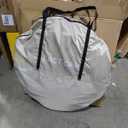 EAST OAK Pop Up Canopy Tent with Mesh Walls | Outdoor Screen House with 4/6 Sunshades | Waterproof Gazebo with Carry Bag | Portable Shelter for Camping, Patio, and Beach | Beige