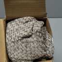 MIULEE Pack of 2 Couch Throw Pillow Covers 22x22 Inch Neutral Khaki Modern Boho Accent Decorative Pillow Covers Soft Chenille Farmhouse Cushion Covers for Home Decor Bed Sofa Living Room