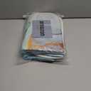 Gibelle 4 Pcs Shower Curtain Set with Non-Slip Rugs Toilet Lid Cover and Bath Mat, Green Marble Bathroom Decor Set with Accessories