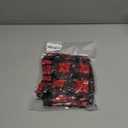 Pet Christmas Pajamas Red Black Buffalo Plaid Jumpsuit Dog Cat Soft Winter Clothes Puppy Doggie Checkered Sweater Apparel (L)