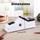 Besynersharp Pro, 2026 New Electric Knife Sharpener for All Kitchen Knives, Double Sided Knife Sharpener with Replacement Grinding Tools, Quick Sharpening & Polishing, Stable Non-Slip Base (2PCS)