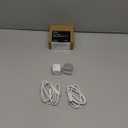 Belkin USB C Charger Block 20W (2 Pack) - USB C Cable Included - Fast Charging Block, Type C Wall Charger - Apple iPhone 17, Air, Pro, Samsung Galaxy S25, Google Pixel 10, iPad, AirPods, etc - White