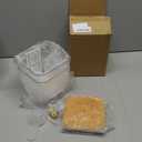 2 Pack Laundry Pods Container,Laundry Room Organization and Storage Containers with Wooden Lids & Labels Large Laundry Detergent Container for Powder,Scent Booster,Pods,Dryer Ball