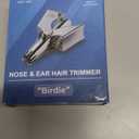 ROYAL [Made in Korea] Nose Hair Trimmer for Men Birdie, Manual, Battery-Free, Waterproof, Painless with Twelve Dual-Edged Blades, Patented Mechanism ET-4 (Silver)