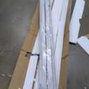 DIYHD 72X80in Double Accordion Door, White Double Layer PVC Folding Door for Closet & Doorway, No Floor Track, Space-Saving Closet Doors, Includes Mounting Hardware, Handle, Latch, Middle Closure