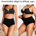 2 x High Waisted Womens Underwear Cotton Tummy Control Postpartum Essentials Full Coverage Panties Soft Comfortable Briefs