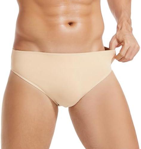 Spoxiyue Professional Ballet Nude Dance Briefs Men's Full-seat for Ballet and Cosplay Waistband Dance Belt, M