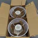 Sucolite Small 11.8" Table Lamps Set of 2, Bedside Nightstand Lamps for Bedroom Kid’s Room, Cute Desk Lamps with Studded Texture Base for Reading Nursery Living Room Office, White