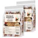 Ginseng Six Treasures Tea Kidney Tea, Kidney Teas, Traditional Chinese Herbal Tea (2 Pack/50 Bags)
