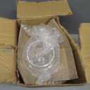 Glass Apothecary Jars with Lid, Clear Glass Candy Jar for Candy Buffet, Decorative Glass Jar for Party, Wedding and Home Decor, Classic Glass Candy Canister (Height: 12.6", Diameter: 6.5")