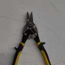 HURRICANE 10 Inch Aviation Tin Snips, Heavy Duty Metal Cutter Shears for Cutting Sheet Metal, Straight Cut, Chrome Vanadium Steel