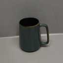 24 oz Large Ceramic Coffee mugs, Extra Large Tea and Coffee Cups, Large Handle Coffee Mug for Office and Home, Microwave and Diahwasher Safe. (24 oz green)