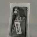 LeYi for Samsung-A06 Case: Samsung Galaxy AO6 Phone Case with 2Pcs Screen Protector, Soft Slim Anti-Scratch Microfiber Lining, Full-Body Shockproof Protective Case for Galaxy A06, Black