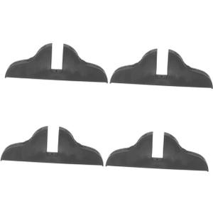 MAGICLULU 4pcs Screen Base Japanese Bracket Room Divider Bracket Plastic Room Divider Stand Partition Holders Base Support Legs Sword Holder Fold Office PVC Stand Feet
