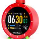 MOMILLA Kids Alarm Clock for Bedrooms, Colorful Display 7-Day Programmable 4 Alarms, Visual Timer with White Noise, Digital Clock Loud for Heavy Sleepers, Christmas Birthday Gifts for Girls Boys