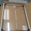 18x24 Poster Frame, Display Pictures 16X20 with Mat or 18x24 Without, Wall Hanging Frames, Rustic Brown, 3 Pack