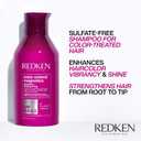 Redken Color Extend Magnetics Shampoo For Color-Treated Hair - Gently Cleanses & Protects Color, With Amino Acid, Sulfate-Free Shampoo