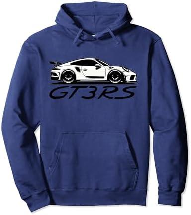 911 GT3 RS German Sports Car Pullover Hoodie, L