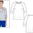 Style Arc Sewing Pattern - Maddison Top (Sizes 18-30)