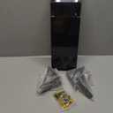 BAYKA Wall Mounted Floating Shelves, Wood Floating Wall Shelf for Books & Decor, Small Space-Saving Display & OrganizerBlackSet of 4 (16-inch Mixed)