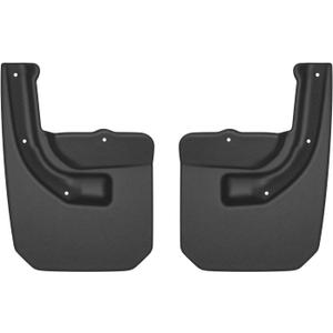 Husky Liners Custom Mud Guards | Fits 2018-2026 Jeep Wrangler (JL), 2018 Wrangler (JK) | Rear Set, 2-pc Black - 59151