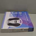 EMS Foot Stimulator, Rechargeable EMS Foot Massager for Neuropathy, TENS & EMS Foot Circulation Stimulator for Pain Relief/Circulation/Plantar Fasciitis, 1.5KG Thin Remote Electrical Muscle Stimulator (Gray)