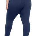 IUGA Jeggings for Women Tummy Control Stretchy High Waisted Jeans Pull on Skinny Jean Leggings with Pockets Trendy Casual (2X, Dark Blue)