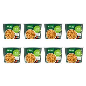 Knorr Pasta Cup Pad Thai 8 ct For a Quick and Easy Meal Made with 100% Real Vegetables & No Artificial Flavors or Preservatives, 2.6 oz (EXP 10/10/26)