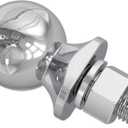 Big RED ATRLY2002R Torin 2" Diameter Trailer Hitch Ball: 3 Ton (6,000 lb) Capacity