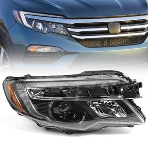 Huray Right Headlight for Honda Pilot 16-22/Passport 19-21/Ridgeline 17-20
LED OE Head Lamp Replacement 33100-TG7-A21/33150-TG7-A21