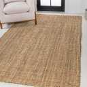 JONATHAN Y Biot Handwoven Jute Solid Natural Indoor Area Rug, 3x5, Traditional, Rustic, Farmhouse, Coastal, Easy-Cleaning for Living Room, Bedroom, Kitchen, Non-Shedding (NRF104A-3)