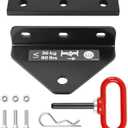 Hitch Kit Compatible with Exmark Toro Zero Turn Hitches, Lawn Mower Trailers Hitch Parts Replace# 109-9487 (Black)