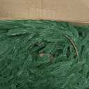 Christmas Norfolk Pine Garland, 2PCS 6Ft Real Touch Artificial Pine Greenery Christmas Garlands for Table Fireplace Wall Home Indoor Outdoor Decoration