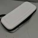 Carry Case designed for Playstation Portal remote player for PS5 Console holds accessories, Travel and Storage Protection for headset charger and more WHITE/BLACK - Easy Clean Case Gift box Edition