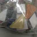 FIVEIZERO 420g Mosaic Tiles for Crafts - 280Pcs Glass Mosaic Kits, Mixed Shapes Mosaic Glass Pieces for Art, Irregular Tiny Mosaic Tile for DIY Projects, Home Decoration(Mix)