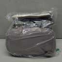 Wearable Breast Pump Bag with Cooler Compartment Compatible with Willow/Elvie/Medela/Momcozy M5/S12 Pro, Breast Milk Cooler Travel Bag with Ice Pack & Mat, Pumping Bags for Work, Grey