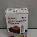 Car Heater Portable Car Defroster Windshield Heater,12V 200W Fast Heating & Cooling Fan,360 Rotary Portable Car Heaters, Plug In Cigarette Lighter Heaters Windshield Defogger