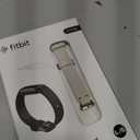 Fitbit Luxe,Leather Alternative Band,Pearl,Large