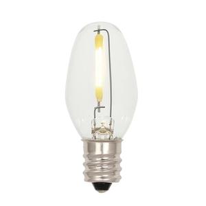 Westinghouse 5284000 0.4 Watt (4 Watt Equivalent) C7 Clear Filament LED Light Bulb, Candelabra Base, 2 Pack