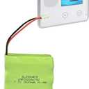 7.2V 2600mAh Ni-Mh Battery Compatible for 2gig BATT1X BATT1 GC2 2GIG-CNTRL2 GCKIT311 Go Control Panel Security System Alarm 10-000009-001 6MR2600AAY4Z (Pack of 1)